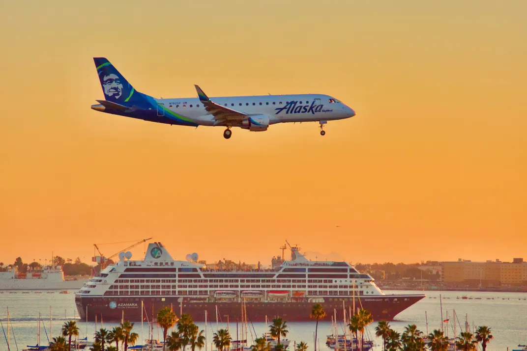 13 - The open skies aren’t the only way to travel. Some also opt to sail on the open seas.