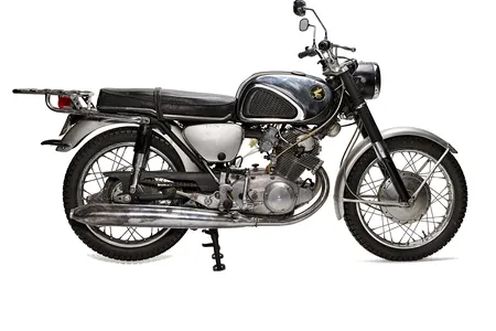 Robert M. Pirsig&rsquo;s 1966 Honda Super Hawk Motorcycle.