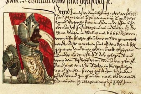 From an illuminated manuscript circa 1350s