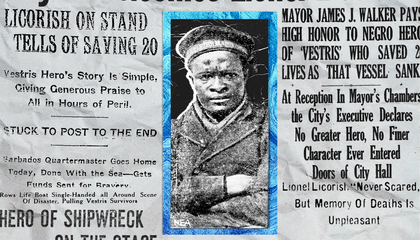 The Black Sailor Whose Heroic Actions During a Shipwreck Made Him an Instant Celebrity of the Roaring Twenties