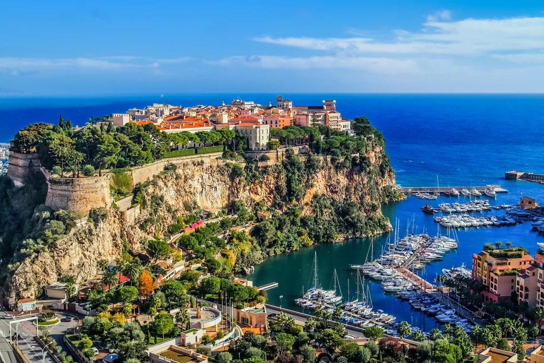 The Rock of Monte Carlo with the Prince's Palace