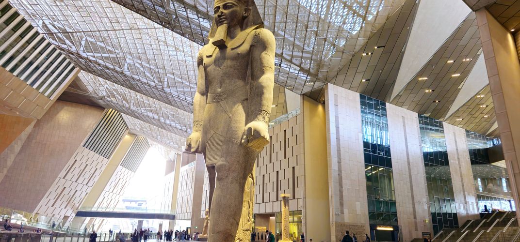 Ramses II and the GEM Atrium