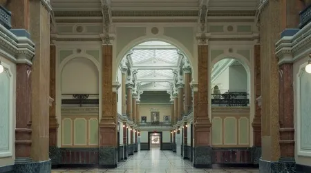 The Portrait Gallery's Model Hall is an "architectural boast of the first order."