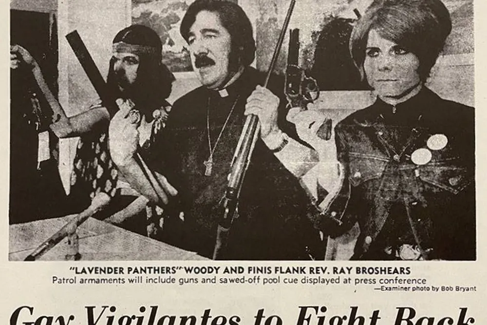 Gay Vigilantes to Fight Back article from the San Francisco Examiner