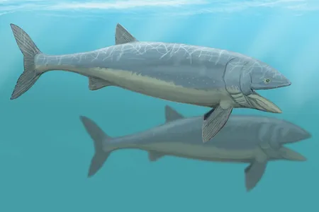 An artists rendition of the ancient leviathans.