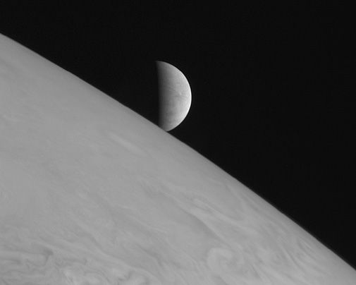 A view of Jupiter's moon wins the people's choice award.