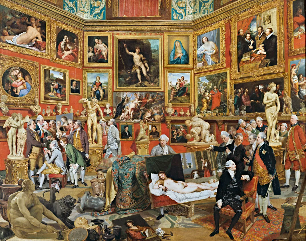 Uffizi Painting