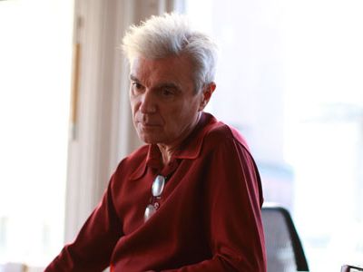 David Byrne, shown in his New York City office in 2009.