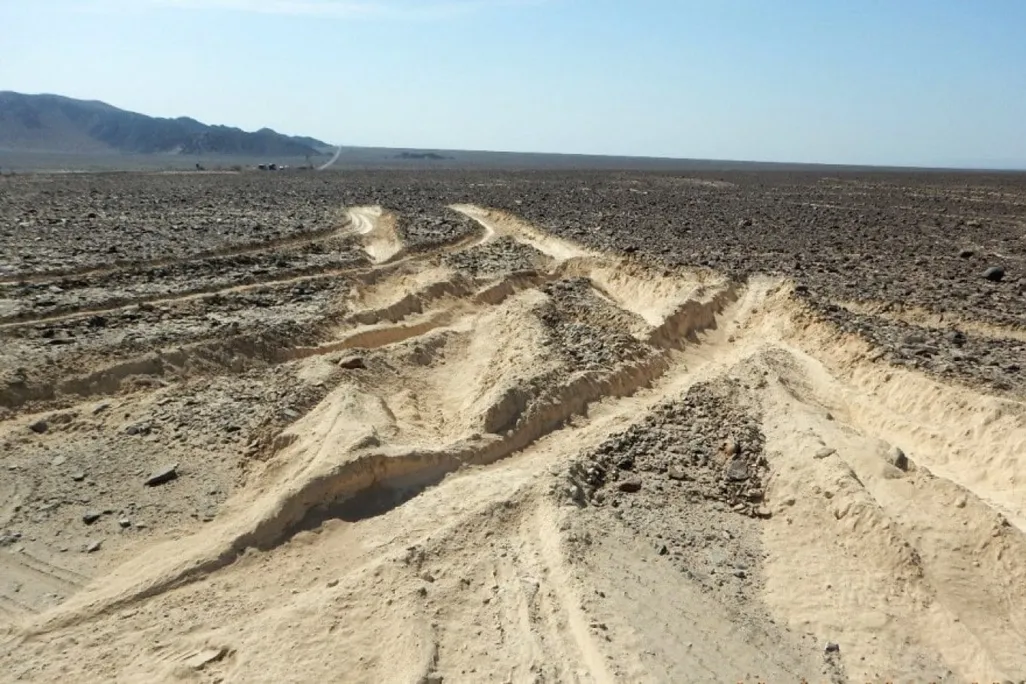 Nasca Truck Tracks