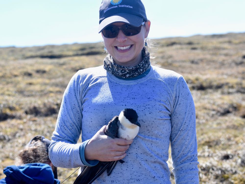 Dr. Autumn-Lynn Harrison, Smithsonian Migratory Bird Center. Credit: Mary Lewandowski, National Park Service. 

