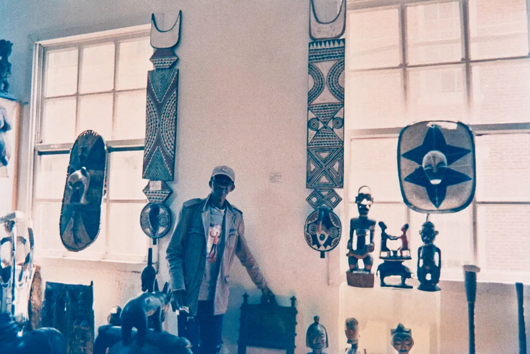 Mamady Sidibe, of Mamady’s Primitive Art from Africa
