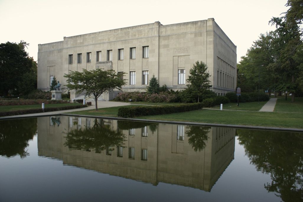 Outside of museum building
