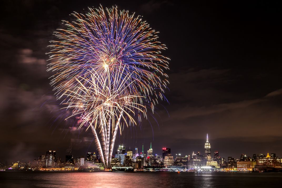 NYC Fireworks Smithsonian Photo Contest Smithsonian Magazine