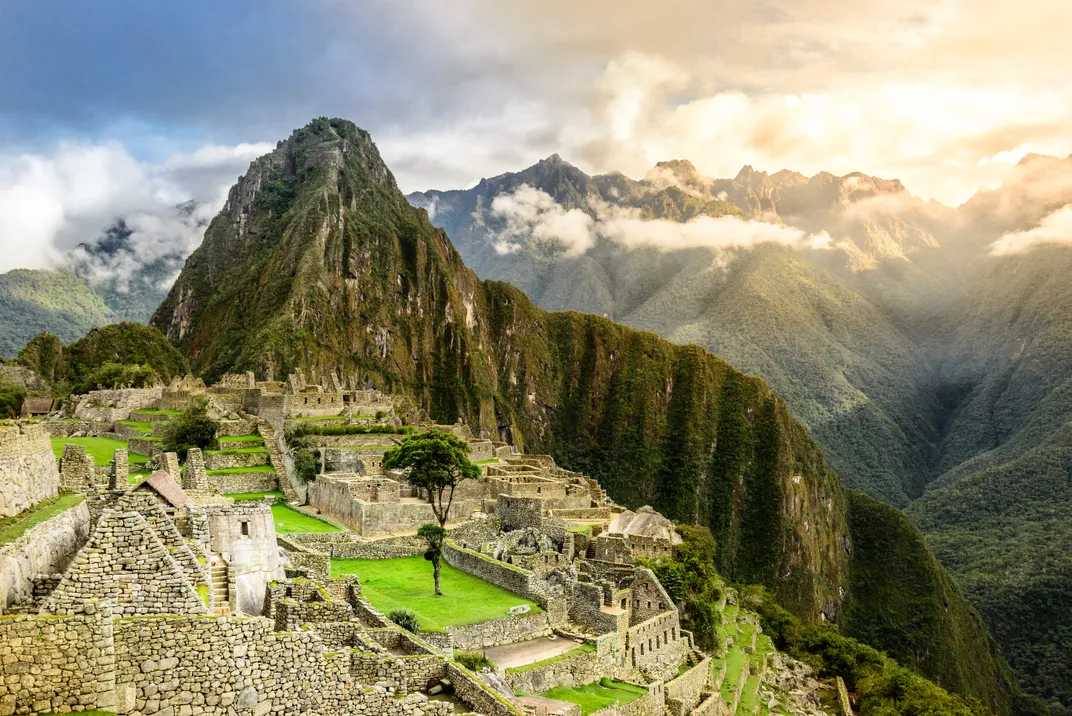 The iconic site of Machu Picchu