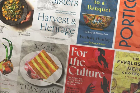Smithsonian's picks for the best books about food of 2023 include Invitation to a Banquet, For the Culture: Black Women and Femmes in Food and More Than Cake.