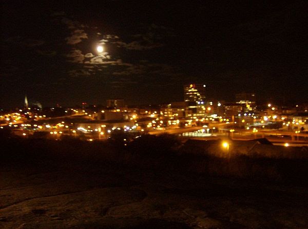 Moonlight over Saint John thumbnail