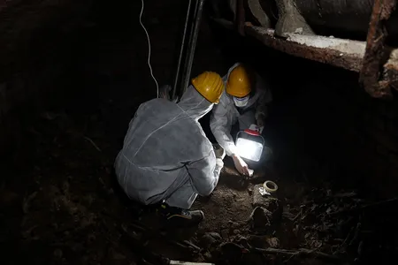 Researchers excavated a crypt in Milan and found human remains containing evidence of cocaine use.