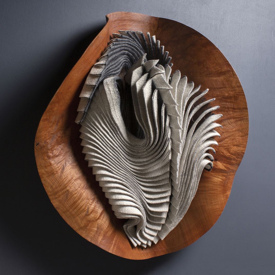 Wood sculpture by Christian Burchard