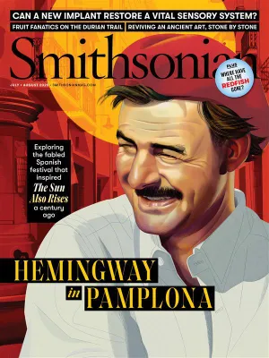 Cover image of the Smithsonian Magazine July/August 2025 issue