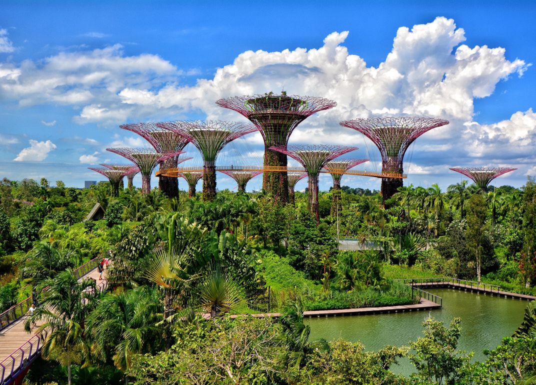 The impressive Gardens by the Bay, Singapore