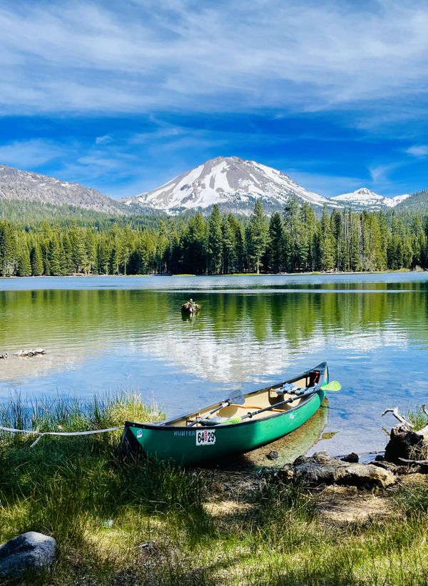 Canoe on Lake Manzanita thumbnail
