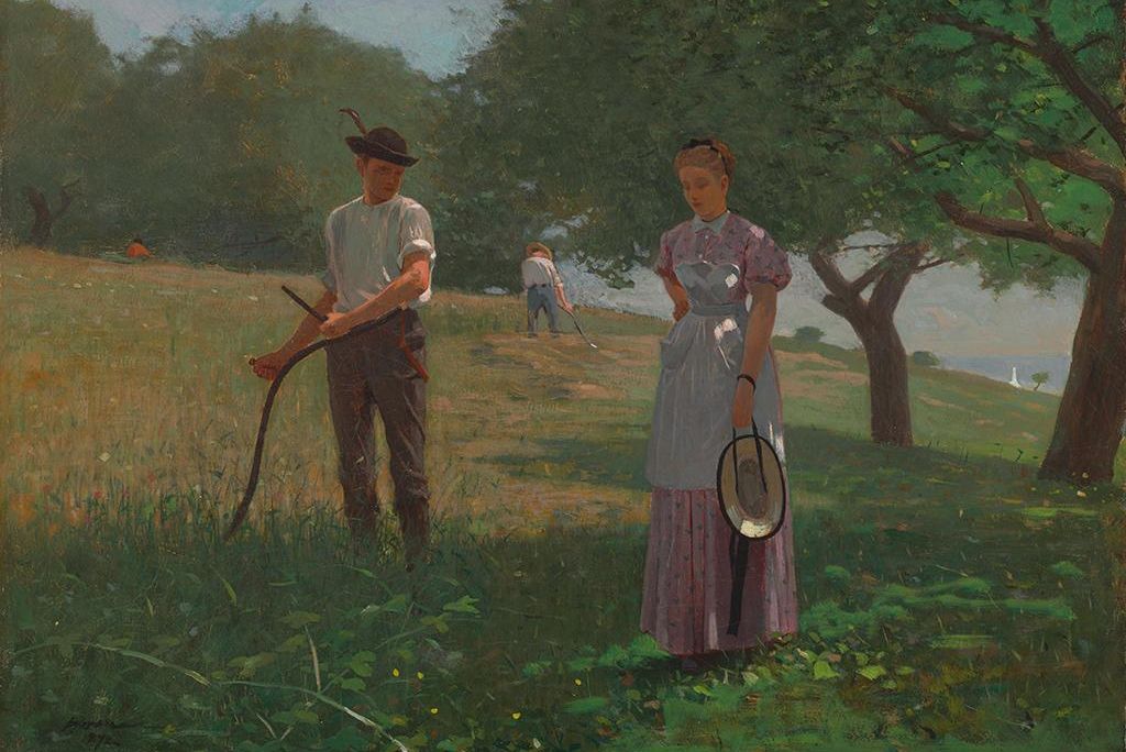 Winslow Homer, <em>Waiting for an Answer</em>, 1872
