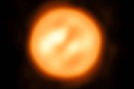 The image of Antares captures by VLTI