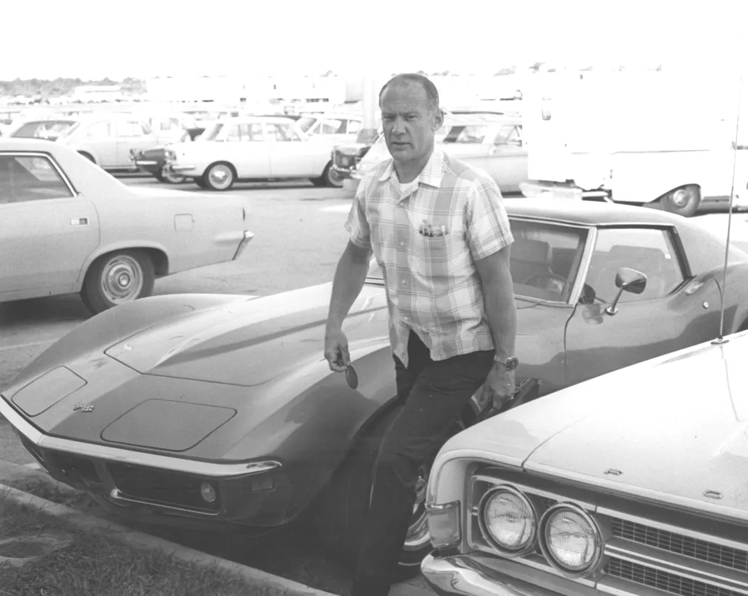 Buzz Aldrin and Corvette