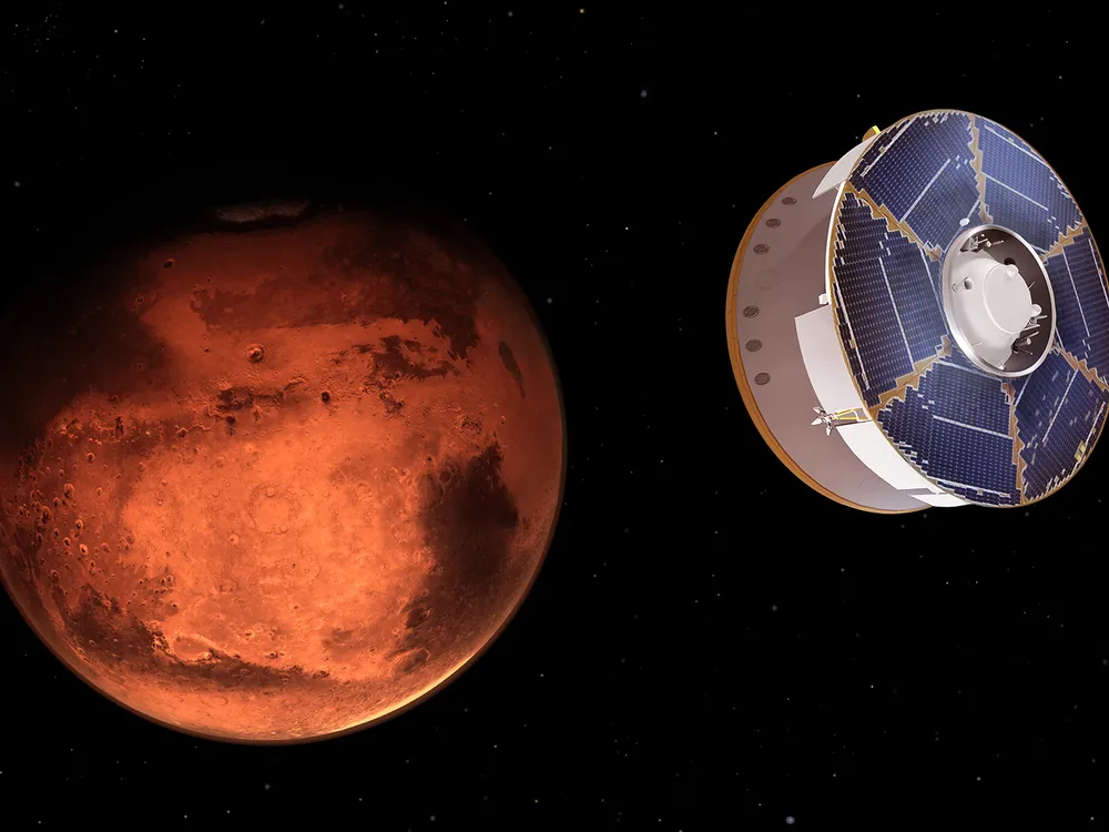 Mars en volharding rover