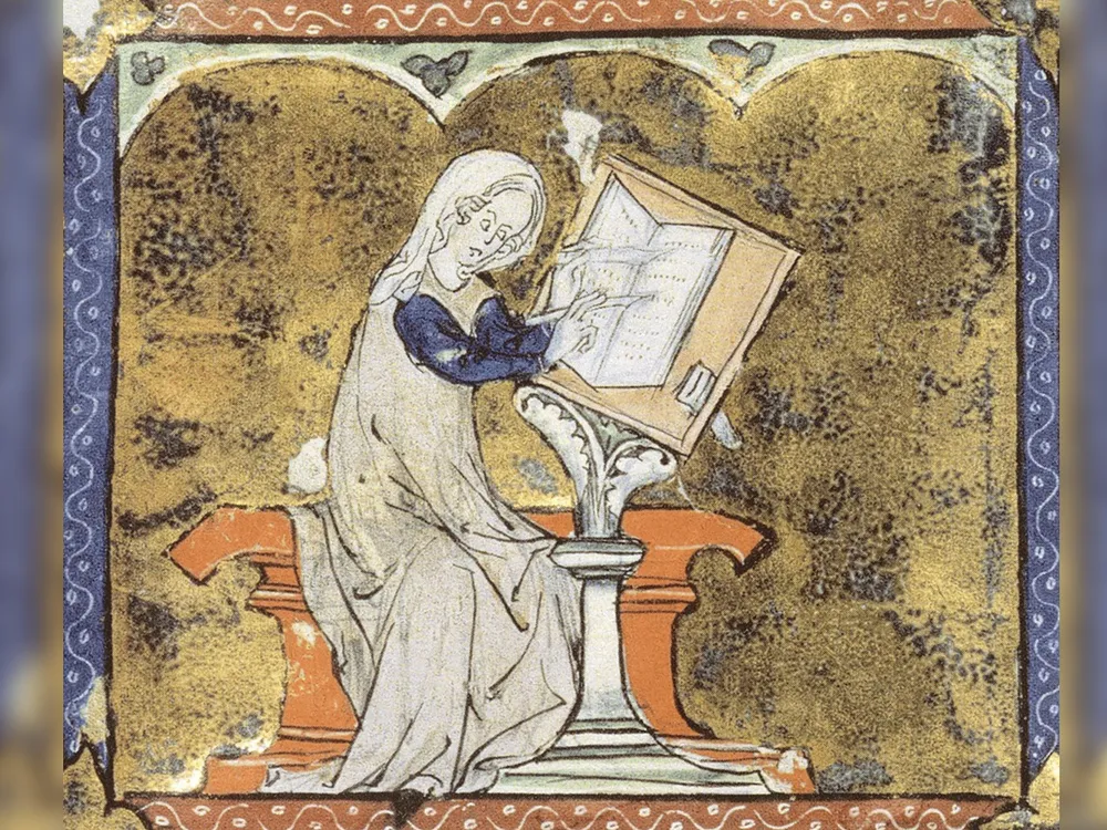 Illustration of Marie de France