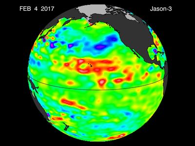 Sea surface temperatures are abnormally warm in the Pacific Ocean. Will that drive an El Niño event later this year?
