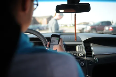 Once the tablet-like tool is plugged into an individual’s cellphone, it can detect if the device was in use before a crash. 