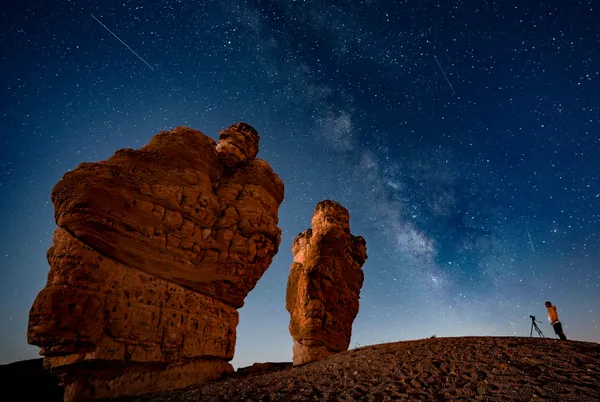Perseid meteor shower in Turkiye's Konya thumbnail