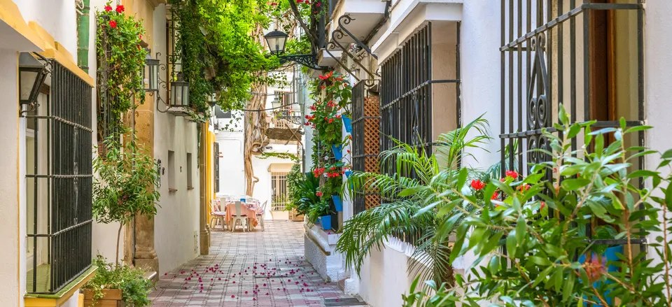  Street in Marbella's Old Town 