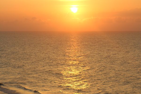 The Sunrise in Atlantic Ocean thumbnail