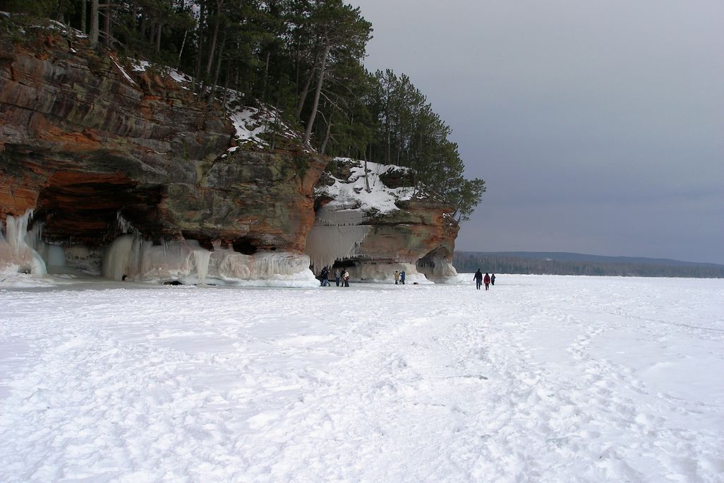 Apostle Island ice caves