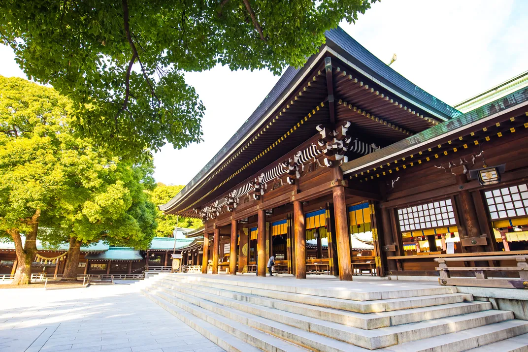 The Shinto Meiji Shrine, Tokyo