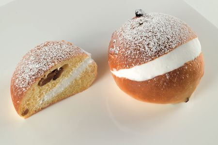 In all its simplicity, the maritozzo is a soft bun filled with a hefty dollop of whipped cream, or panna as it is referred to in Italian.