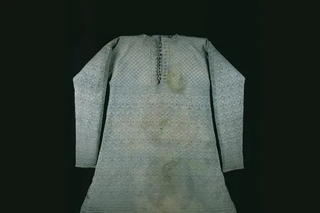 The vest said to have been worn by Charles I at his execution on January 30, 1649
