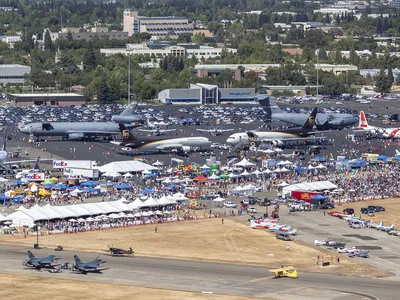 More than 100,000 people attend the California Capital Airshow in Sacramento. The show has entertained Californians and their neighbors since 2004.