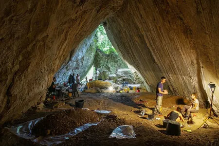 Archaeologists unearthed the body of a female infant at a 10,000-year-old burial site in&nbsp;the&nbsp;Arma Veirana cave in Italy.
