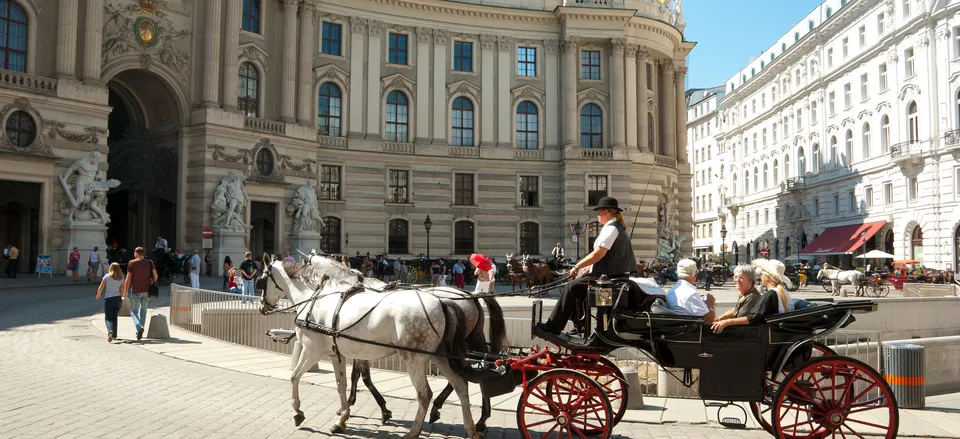  An entrance to Hofberg Palace, Vienna 