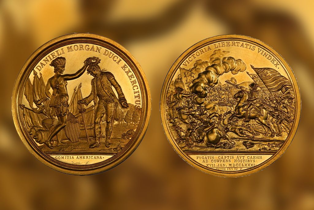 Daniel Morgan at Cowpens Medal