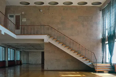Interior view of the House of Culture.