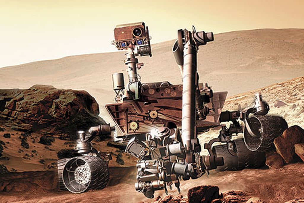 the rover Curiosity