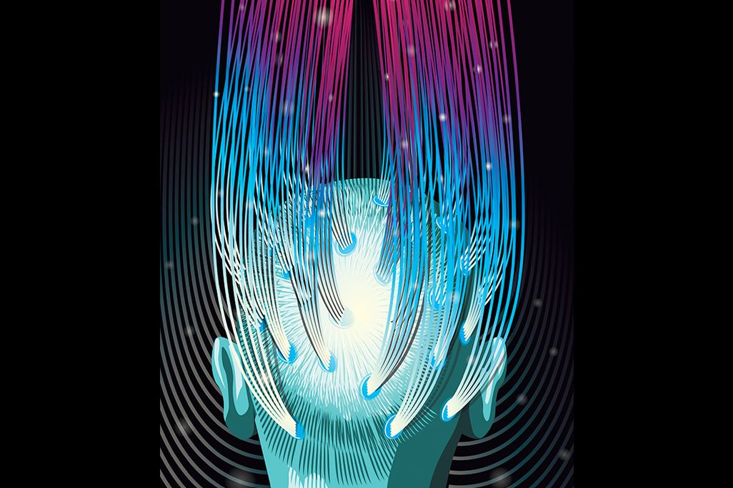 Brain Training Illustration