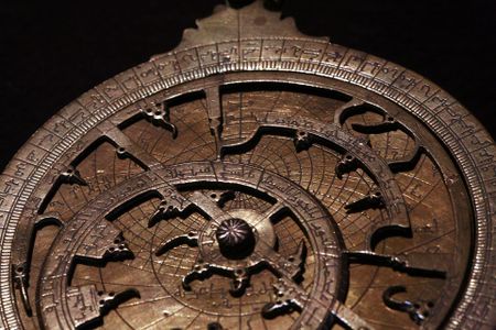 Astrolabes were astronomical calculating devices that did everything from tell the time to map the stars. This 16th century planispherical astrolabe stems from Morocco.