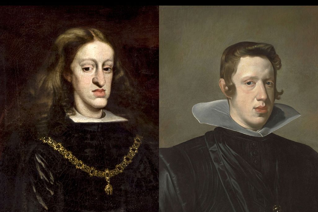 Charles II and Charles I