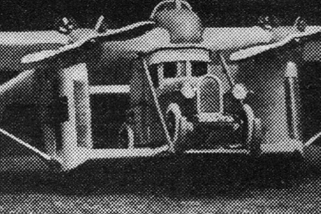 Flying ambulance of the future (1927)
