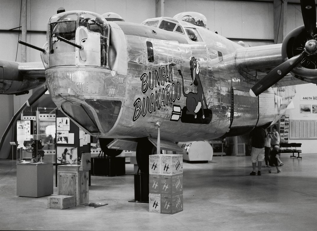 The B-24 Liberator at the Pima Air & Space Museum in Tucson Arizona ...
